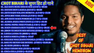 Chot Bihari Rock Star Super hit Ho munda Song New Ho Munda non stop song [upl. by Anelram243]