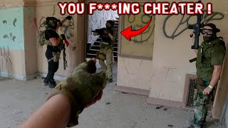 CRINGY Airsoft DRAMA  Abandoned High School Cheaters Rage amp quotTradersquot [upl. by Lathe277]