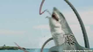 Sharktopus vs Pteracuda Fight 4 End [upl. by Akaya]