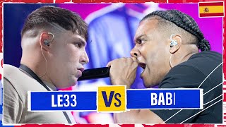 LE33 vs BABI  Octavos  Red Bull Batalla Final Nacional España 2024 [upl. by Prochoras]