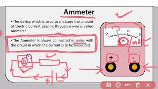 Ammeter Working and Principle  Explained in Hindi  Class 10 Physics [upl. by Appel]