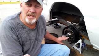 How To Replace Axle Seal In Dana 60 And 70 Axle Howie Roll Style [upl. by Esilehs548]