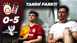 FANATİK GALATASARAYLILAR KUPA MAÇINI İZLERSE  Galatasaray 05 Beşiktaş [upl. by Pavkovic]