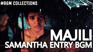 Samantha Entry BGM from Majili HD l Gopi Sunder I S Thaman l [upl. by Greggory]