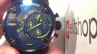 Review Diesel Watch DZ7257 Special Glass Little Daddy Collection  elitshopch [upl. by Egin143]