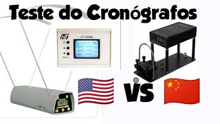 Testando os Cronógrafos Chineses em um Americano [upl. by Johnson]