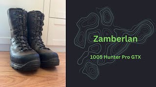 Zamberlan 1005 Hunter Pro Gtx [upl. by Yessak]