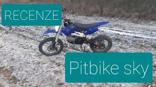 Recenze PITBIKE SKY 125 ccm [upl. by Stiruc]