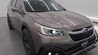 2021 Subaru Outback Limited Brilliant Bronze Metallic Used walk around for sale in Fond Du Lac Wis [upl. by Krum]