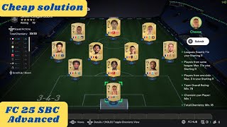 FC 25 FIFA 25  Advanced SBC  League and Nation Hybrid  cheap solution [upl. by Leupold]