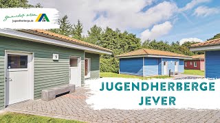 Jugendherberge Jever Urlaub in gemütlichen Bungalowhäusern an schönster friesischer Altstadt [upl. by Roeser]