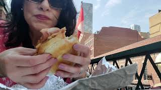 Toronto Tradition Peameal bacon sandwich [upl. by Amii]