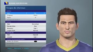 PES 2019 BOSNIAHERZEGOVINA NT players real name face amp hair [upl. by Lukash]