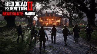 Red Dead Redemption 2  Epic Mission  Burning The Braithwaite Manor [upl. by Hairem382]