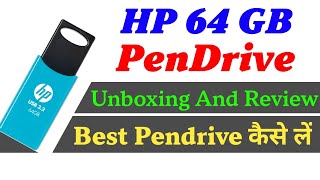 Hp 712w 64 GB Pendrive Unboxing And Review  Cheap Price And Fast Speed Pendrive [upl. by Lynnette]