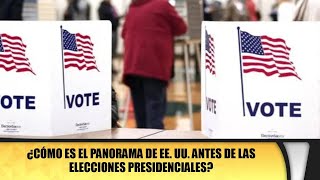 ¿Cómo es el panorama de EE UU antes de las elecciones presidenciales [upl. by Enyala910]