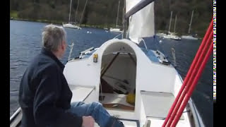 Lakesailor Tacking Between Moorings on Windermere [upl. by Ethelinda]