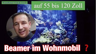 unser Beamer im Wohnmobil👍auf 55120 ZollNebula Capsule im Test [upl. by Kwei490]