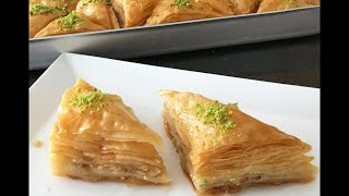 Merdaneyle Dünyanın En Kolay ve Çıtır Baklava Tarifi Bu 👉🏻bera tatlidunyasi [upl. by Letsyrk97]