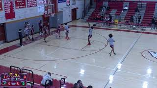 Wolcott High School vs Naugatuck Boys JV Basketball [upl. by Ennahtur]