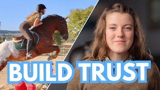 HOW TO BUILD TRUST WITH YOUR HORSE [upl. by Saturday]