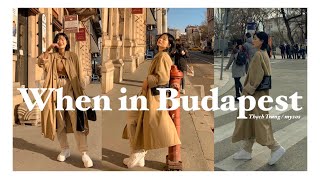 LOANH QUANH CHÂU ÂU 🚞  TRANG Ở BUDAPEST  TRAVEL VLOG  my20s [upl. by Calder503]