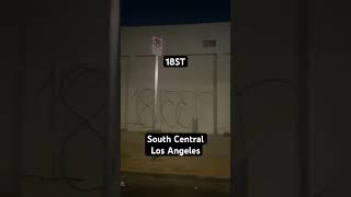 91 st amp Normandie Ave  South Central LA  18 ST GANG [upl. by Neerbas]