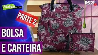 Bolsa e carteira  Mulhercom  RedeSeculo21  11042016  Mara Dias Uroz  Parte 2 [upl. by Netsrak]