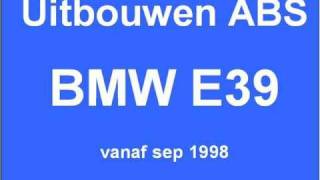 Uitbouw Reparatie ABS pomp module BMW E38 E39 520D 530D 523i 525tds 528i 728i 0265900001 0265223001 [upl. by Kaleb]