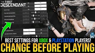 CHANGE THESE BEFORE PLAYING The First Descendant  Best Settings For Console Players  Xbox amp PS [upl. by Old]