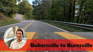 Driving from Bakersville to Burnsville North Carolina [upl. by Ecissej]