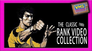 Bruce Lee Rank VHS Video Collection From the 1980s [upl. by Rondi]