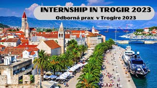 INTERNSHIP IN TROGIR 2023 [upl. by Tram35]