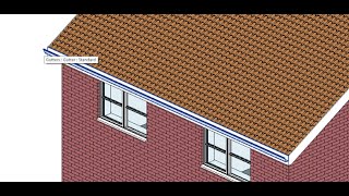 House Design 11 Fascia amp Guttering Duplicate and edit a material Revit Tutorial [upl. by Ahsienel8]