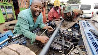 4D56 ENGINE OVERHAUL REBUILD MITSUBISHI 4D56 4D56T L200 L300 PICKUP PAJERO [upl. by Loretta]