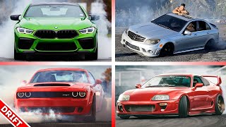 Drifts Of The Best Cars  Major Car Brands [upl. by Krebs]