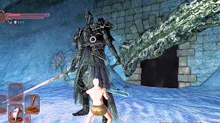 Dark Souls 2 SotFS  Lvl1 Deprived VS Fume Knight  No Damage Solo [upl. by Carce]