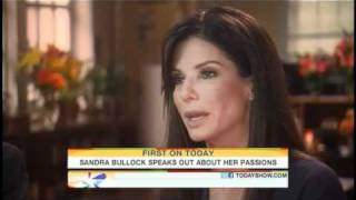 Sandra Bullock on Today Show 8312010 [upl. by Eatnhoj]