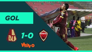 Tolima vs Patriotas 10 Liga BetPlay Dimayor 20201 Fecha 8 [upl. by Nottarts]