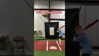 First Thoughts on the 2024 8 Demarini Zoa with Junior Bat Bro Brayden batreview [upl. by Bart]