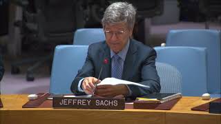 Jeffrey Sachs Testimony at the UN Security Council Meeting  November 20 2023 [upl. by Einnol]