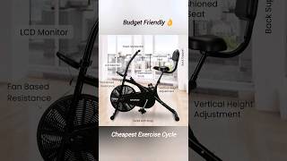 Best Exercise Cycle  Sparnod AirBike fitness homegym shorts trending homeworkout kneepain [upl. by Romulus]