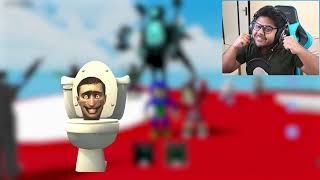 SKIBIDI Toilet vs TV MAN in ROBLOX 😱 [upl. by Korff]