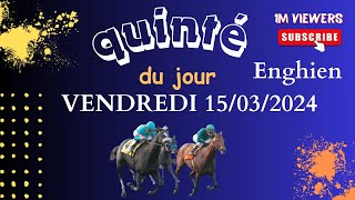 Pronostics Quinte Du Vendredi 15032024 Prix de PierrefittesurSéine [upl. by Leinod880]