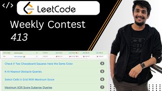 Leetcode Weekly Contest 413  Explanation  India Rank 6 [upl. by Arsi]