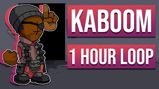 Friday Night Funkin VS Demoman  Kaboom  1 hour loop [upl. by Ranie]