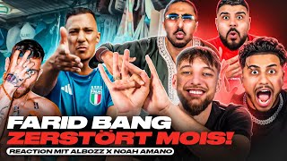 EX MOIS SIGNING ALBOZZ DREHT DURCH WEGEN MOIS DISS❗️ FARID BANG  OBDACHLOSER  Reaction [upl. by Denise]