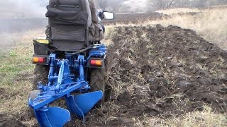 Мини трактор Отчет за два года  Homemade mini tractor [upl. by Occor]