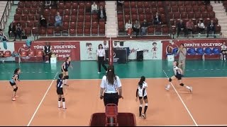 MALTEPE ORTAOKULU  BEYTEPE ORTAOKULU Çeyrek Final 2Set Küçük Kızlar Voleybol 160517Ankara [upl. by Asiela]