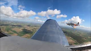 Formation flight on Pilatus P3 [upl. by Sherye]